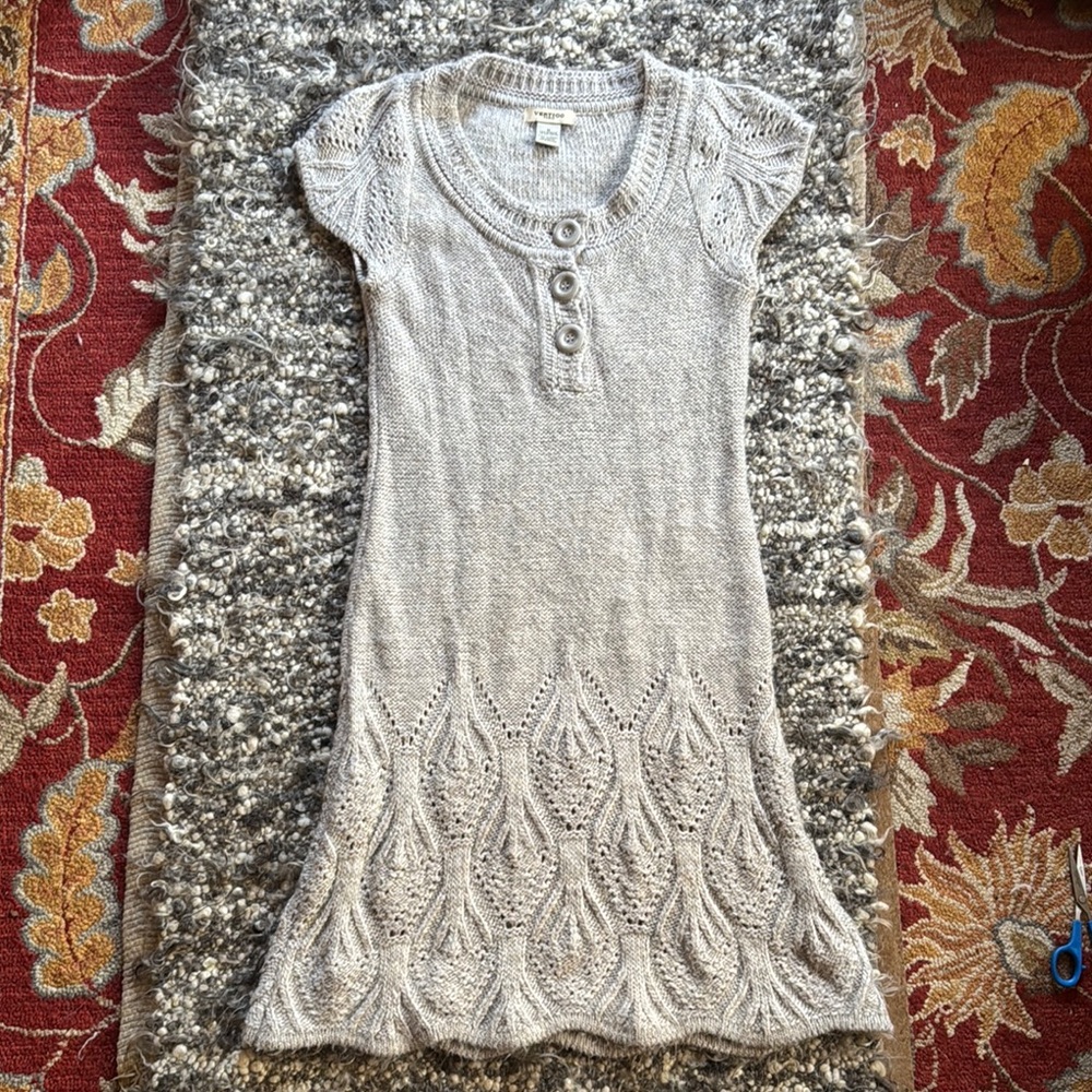 Gorgeous Sweater dress alpaca blend Vertico Paris soft stretchy beige women’s M